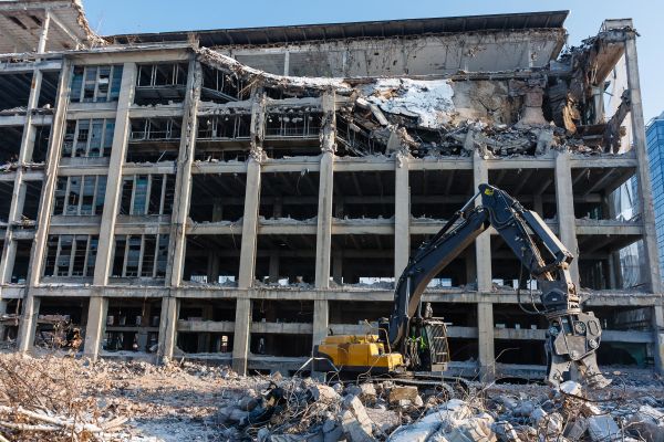 Commercial Building Demolition in Panama City Beach