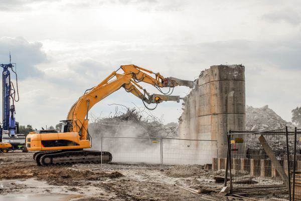 Silo Demolition in Panama City Beach