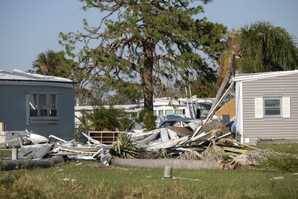Double Wide Demolition in Panama City Beach