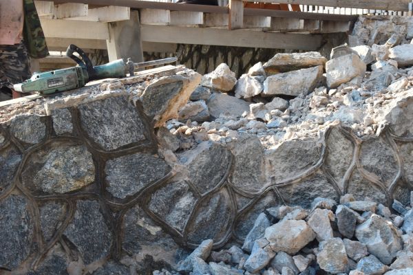 Retaining Wall Demolition in Panama City Beach